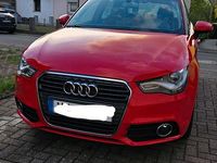 Second-hand Audi A1 86 CP (63 kW) 2012 Roșu Hatchback