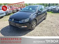 Gebraucht VW Polo Comfortline 90 PS (66 kW) 2016 Schwarz Limousine