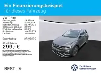 Second-hand VW T-Roc Style 150 CP (110 kW) 2022 Gri SUV