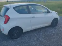 Gebraucht Kia Picanto 69 PS (50 kW) 2014 Weiß Kleinwagen