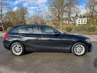 Gebraucht BMW 116 Performance 109 PS (80 kW) 2017 Schwarz Kleinwagen