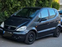 Gebraucht Mercedes A160 2001 Schwarz Kleinwagen