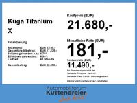Gebraucht Ford Kuga Titanium X 190 PS (139 kW) 2023 Obsidianschwarz metallic SUV