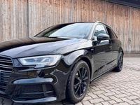 Gebraucht Audi A3 Sportback S-Line 150 PS (110 kW) 2017 Schwarz Kleinwagen