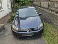 Gebraucht VW Golf VI 122 PS (89 kW) 2009 Blau Kleinwagen