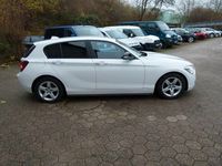 Gebraucht BMW 116 Efficient Dynamics 116 PS (85 kW) 2012 Weiß Kleinwagen