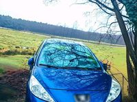 Gebraucht Peugeot 207 73 PS (53 kW) 2008 Blau Kleinwagen