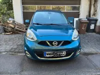 Gebraucht Nissan Micra Acenta 98 PS (72 kW) 2014 Blau Kleinwagen