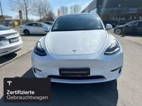 Gebraucht Tesla Model Y Long Range AWD 258 kW (351 PS) 2021 Weiß SUV