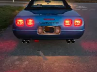 Gebraucht Corvette C4 305 PS (224 kW) 1992 Blau Cabrio
