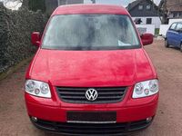 Gebraucht VW Caddy Life 80 PS (58 kW) 2009 Rot Van / Kleinbus