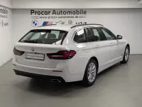Gebraucht BMW 520 Sport Line 190 PS (139 kW) 2022 Alpinweiss Limousine