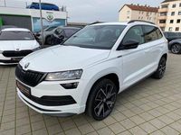 Gebraucht Skoda Karoq SportLine 150 PS (110 kW) 2020 Moonweiß perleffekt SUV