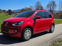 Gebraucht VW up! move up! 60 PS (44 kW) 2015 Rot Kleinwagen