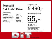 Gebraucht Opel Meriva drive 120 PS (88 kW) 2016 Argon silber/ice silver (m2) Van / Kleinbus