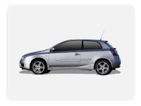 Gebraucht Fiat Stilo 80 PS (58 kW) 2003 Blau Van / Kleinbus