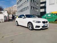 Gebraucht BMW 218 M Sport 150 PS (110 kW) 2017 Weiß Coupé