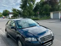 Gebraucht Audi A3 102 PS (75 kW) 2007 Blau Kleinwagen