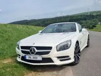 Gebraucht Mercedes SL350 AMG 306 PS (225 kW) 2012 Weiß Cabrio