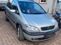 Gebraucht Opel Zafira 92 PS (67 kW) 2001 Silber Van / Kleinbus