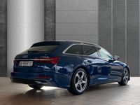 Gebraucht Audi A6 Design 204 PS (150 kW) 2024 Ascariblau metallic Kombi