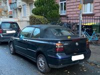 Gebraucht VW Golf Cabriolet Conceptline 116 PS (85 kW) 1999 Schwarz Cabrio