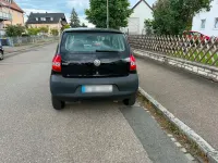 Gebraucht VW Fox 70 PS (51 kW) 2008 Schwarz Kleinwagen