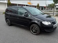 Gebraucht VW Touran 105 PS (77 kW) 2007 Schwarz Van / Kleinbus