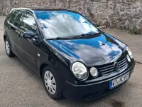 Gebraucht VW Polo 64 PS (47 kW) 2003 Schwarz Kleinwagen