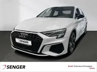 Brugt Audi A3 S-Line 200 HK (147 kW) 2023 Hvid Sedan