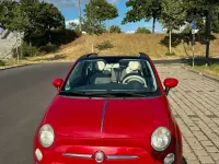 Gebraucht Fiat 500 101 PS (74 kW) 2010 Rot Cabrio