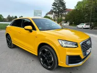 Używany Audi Q2 S-line plus 190 KM (139 kW) 2016 Żółty SUV