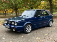 Gebraucht VW Golf Cabriolet 98 PS (72 kW) 1990 Blau Cabrio