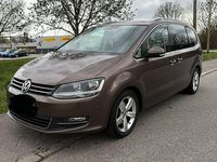 Gebraucht VW Sharan Highline 150 PS (110 kW) 2011 Braun Van / Kleinbus