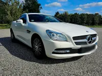 Second-hand Mercedes SLK200 184 CP (135 kW) 2014 Alb Cabrio