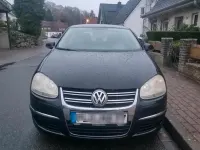 Używany VW Jetta 100 KM (73 kW) 2006 Czarny Sedan/Limuzyna