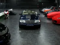 Gebraucht Mercedes E220 150 PS (110 kW) 1996 Blau Cabrio