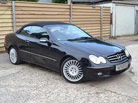 Gebraucht Mercedes CLK200 Avantgarde 184 PS (135 kW) 2007 Schwarz Cabrio
