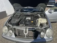 Gebraucht Mercedes CLK320 Elegance 218 PS (160 kW) 1999 Silber Cabrio