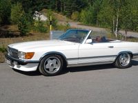 Gebraucht Mercedes SL350 201 PS (147 kW) 1989 Weiß Cabrio