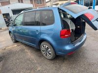 Gebraucht VW Touran Style 105 PS (77 kW) 2011 Blau Van / Kleinbus