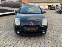 Gebraucht Citroën C2 Comfort 73 PS (53 kW) 2006 Lack onyx schwarz/deckende Kleinwagen