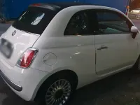 Gebraucht Fiat 500C Lounge 69 PS (50 kW) 2012 Weiß Cabrio