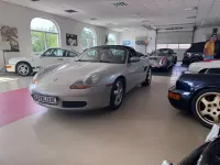 Gebraucht Porsche Boxster 204 PS (150 kW) 1997 Silber Cabrio