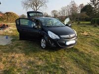 Gebraucht Opel Corsa 69 PS (50 kW) 2012 Schwarz Kleinwagen