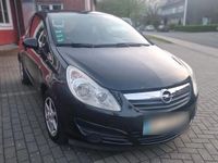 Gebraucht Opel Corsa 2008 Schwarz Kleinwagen