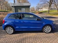 Gebraucht VW Polo Trendline 60 PS (44 kW) 2011 Blau Kleinwagen
