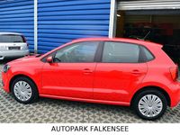 Gebraucht VW Polo Trendline 75 PS (55 kW) 2017 Rot Kleinwagen