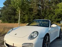 Gebraucht Porsche 911 Carrera Cabriolet 345 PS (253 kW) 2009 Weiß Cabrio