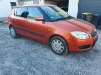 Gebraucht Skoda Fabia 86 PS (63 kW) 2009 Orange Kleinwagen